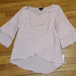 Alyx pink blouse & necklace combo